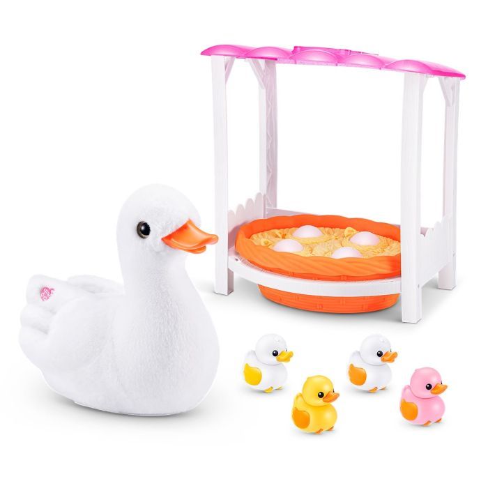 Интерактивная игрушка Pets & Robo Alive Pets Alive S1 – Мама уточка с сюрпризом (9548) изображение 4