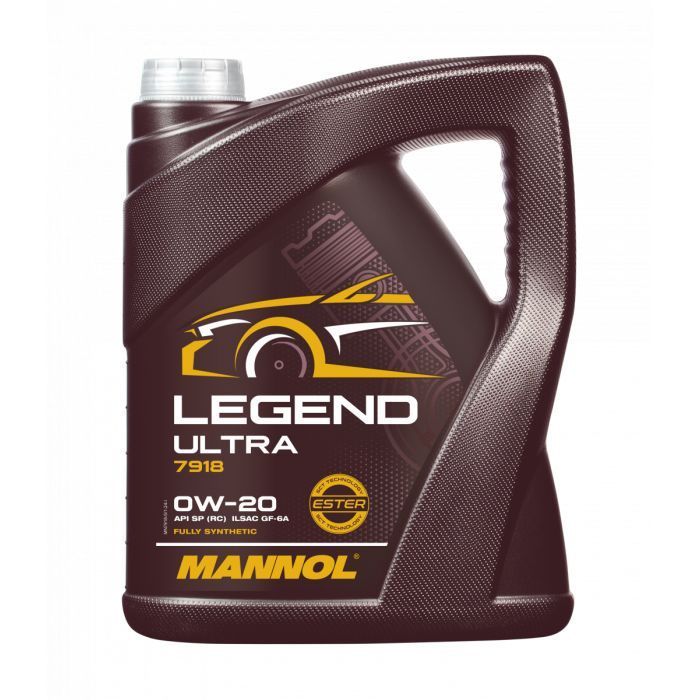 Моторна олива Mannol Legend Ultra 0W-20 SP (RC) 5л (MN7918-5) > ціни в Києві та Україні Моторна олива Mannol Legend Ultra 0W-20 SP (RC) 5л (MN7918-5)