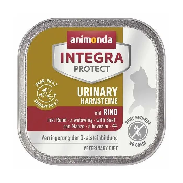 Влажный корм для кошек Animonda Integra Protect при оксалатах блюдо с говядиной (4017721866132)