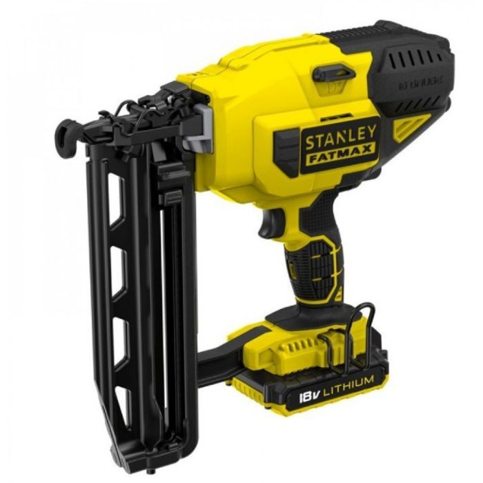 Гвоздезабиватель Stanley .FatMax, 18V, гвозди 1.6/64 мм, 2.6 кг, 2x2Ah, ЗУ, кейс (FMC792D2) изображение 2