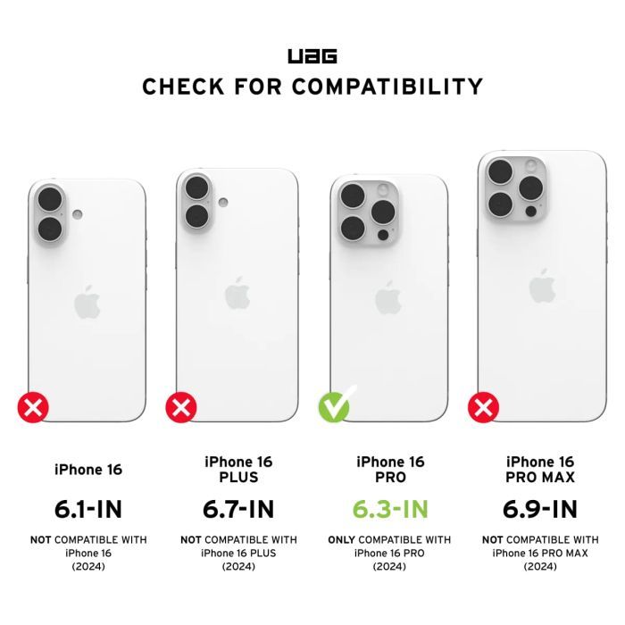 Чехол для мобильного телефона UAG iPhone 16 Pro Monarch Pro Magsafe Carbon Fiber (114456114242) изображение 7