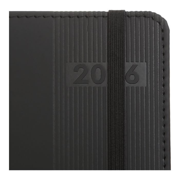 Еженедельник Buromax датированный 2026 BARONE, А5 черный (BM.21107-01) изображение 4