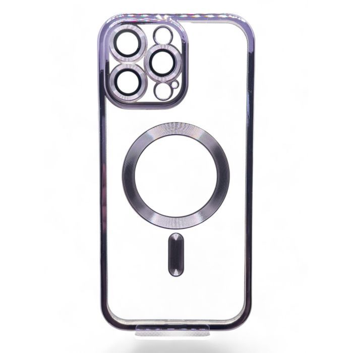 Чохол до мобільного телефона BeCover TPU Chrome Case (MagSafe) для Apple iPhone 16 Pro Max Sierra Blue (712087)