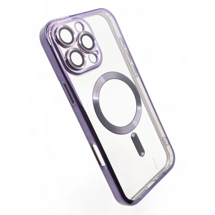 Чохол до мобільного телефона BeCover TPU Chrome Case (MagSafe) для Apple iPhone 16 Pro Max Sierra Blue (712087) зображення 2