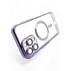Чохол до мобільного телефона BeCover TPU Chrome Case (MagSafe) для Apple iPhone 16 Pro Max Purple (712089) зображення 3
