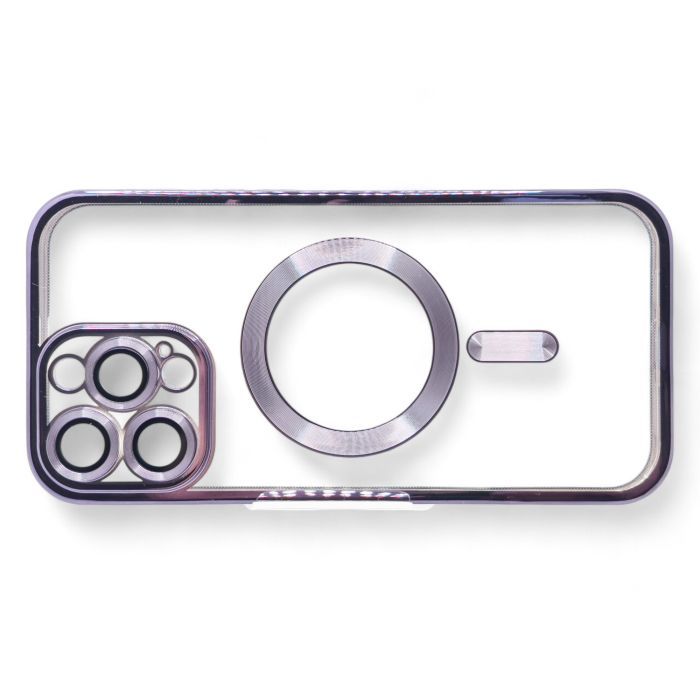 Чохол до мобільного телефона BeCover TPU Chrome Case (MagSafe) для Apple iPhone 16 Pro Max Sierra Blue (712087) зображення 4