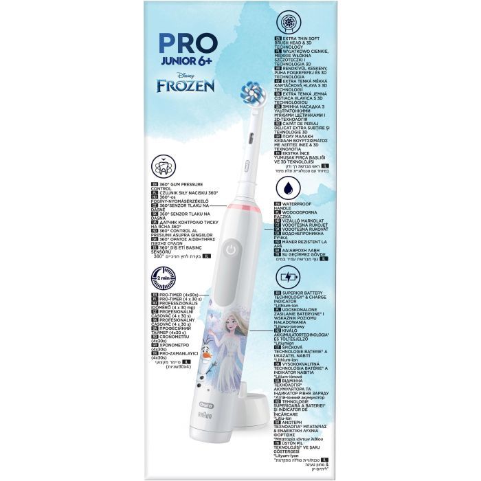 Електрична зубна щітка Oral-B D505.513.Z3K Frozen зображення 4