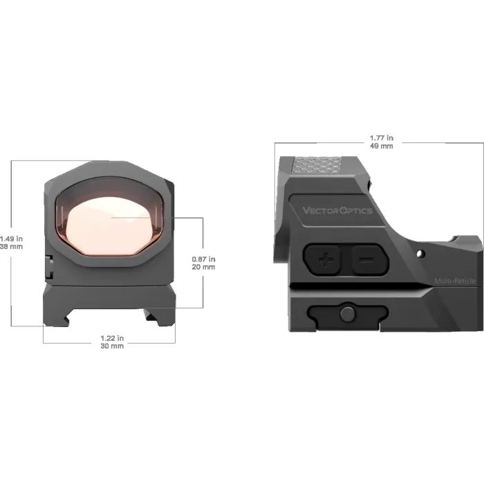 Коллиматорный прицел Vector Optics Frenzy-X 1x19x26 MRS GenII (SCRD-SM64) изображение 11