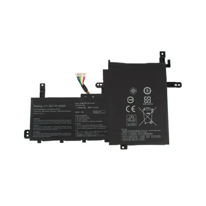 Аккумулятор для ноутбука Asus X531 B31N1842, 3550mAh (42Wh), 3cell, 11.52V, Li-Pol AlSoft (A47989)