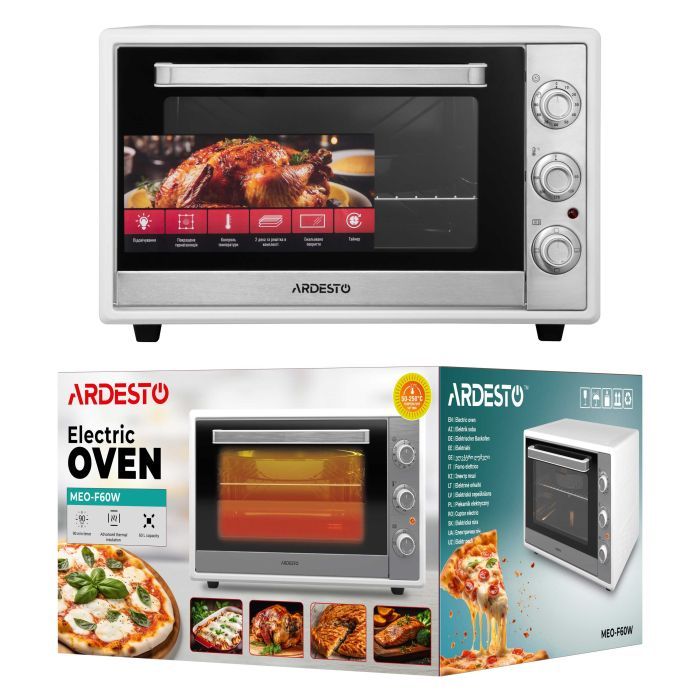 Электропечь Ardesto MEO-F60W изображение 12