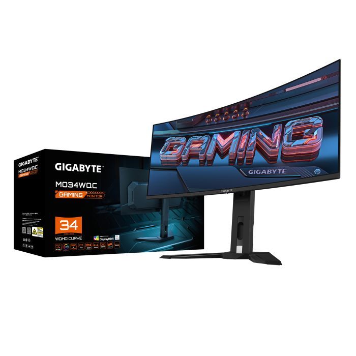 Монитор GIGABYTE MO34WQC Gaming Monitor изображение 8