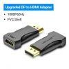 Перехідник DisplayPor M to HDMI F v.2.0 4K 60Hz PVC Vention (HBPB0) зображення 3