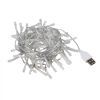Гирлянда YES! Fun Нить 70 LED Холодно-белая 4.9 м Мерцание USB (975063) изображение 2