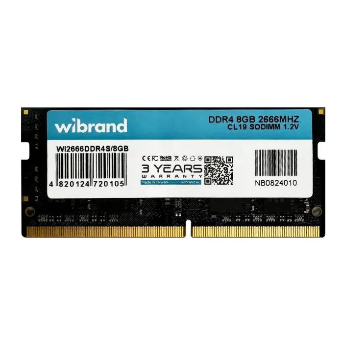 Модуль памяти для ноутбука SoDIMM DDR4 16GB 2666 MHz Wibrand (WI2666DDR4S/16GB)