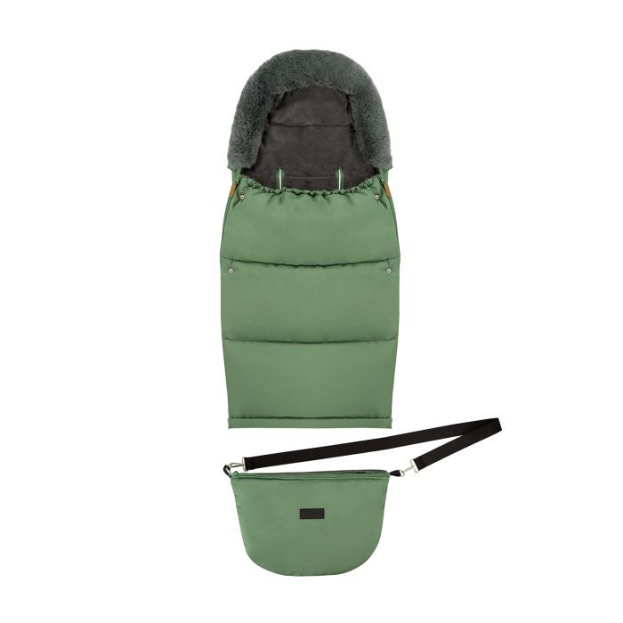 Зимний конверт MoMi Sleeping bag 2 в 1 black (AKCE00050)