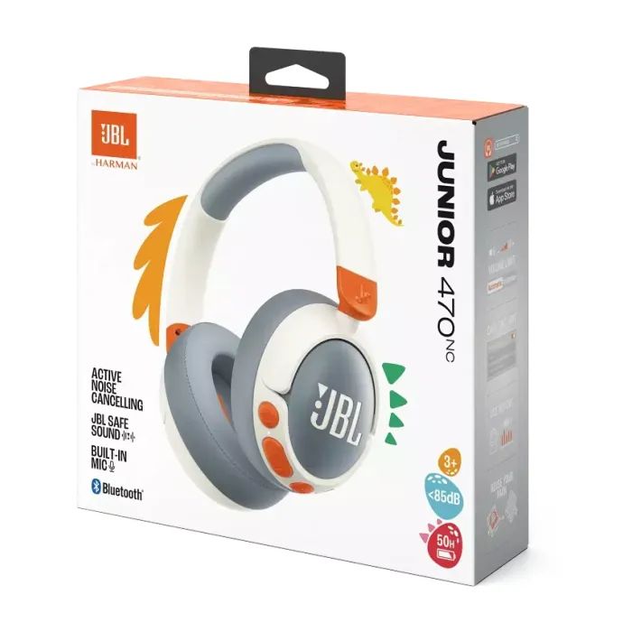 Навушники JBL JR 470 NC Pink (JBLJR470NCPIK) зображення 9