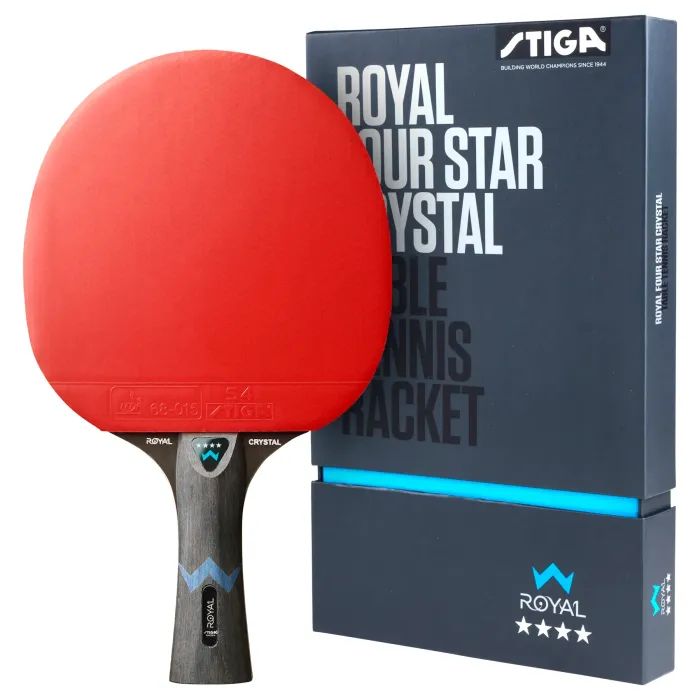Ракетка для настільного тенісу Stiga Royal Crystal 4 Star FL (1214-2818-01) (931152)