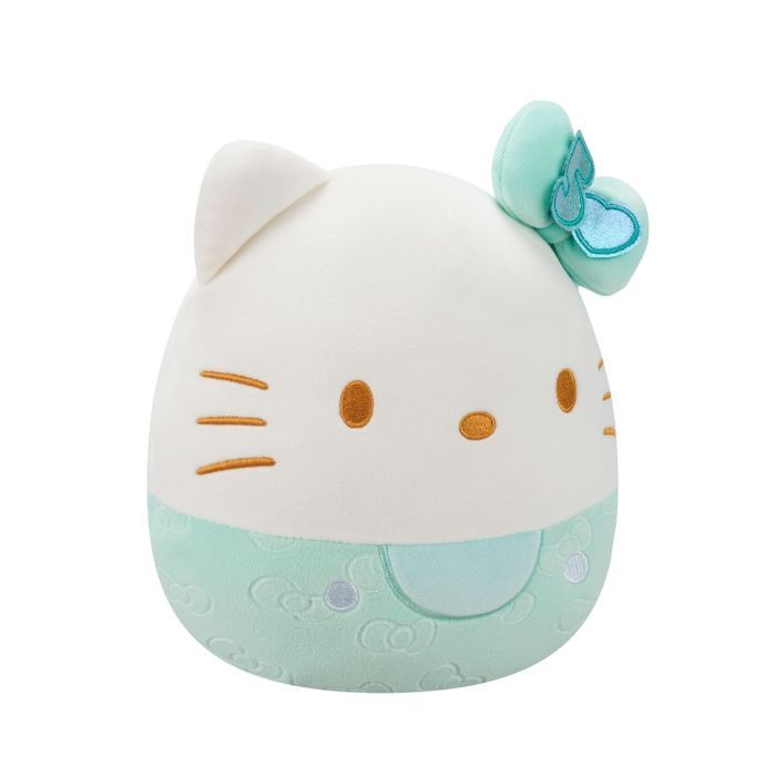 Мягкая игрушка Squishmallows Хелоу Китти в изумрудном 20 см (SQSN00498) изображение 6