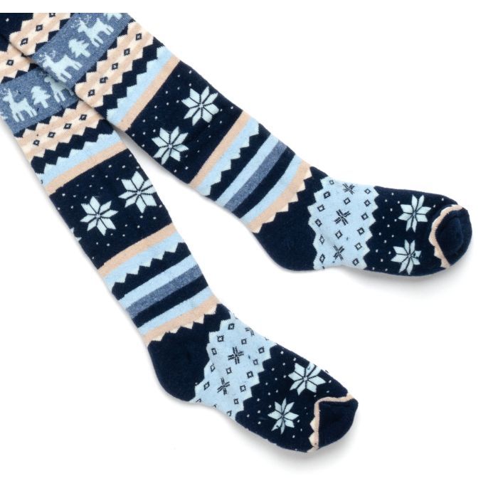 Колготки детские UCS Socks махровые (M1C0301-0887-7-blue) изображение 3
