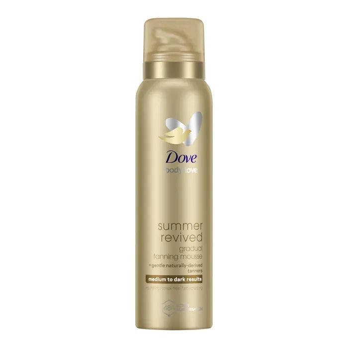 Автозасмага Dove Body Love Summer Revived Мус для тіла Від середнього до темного 150 мл (8710847962783)
