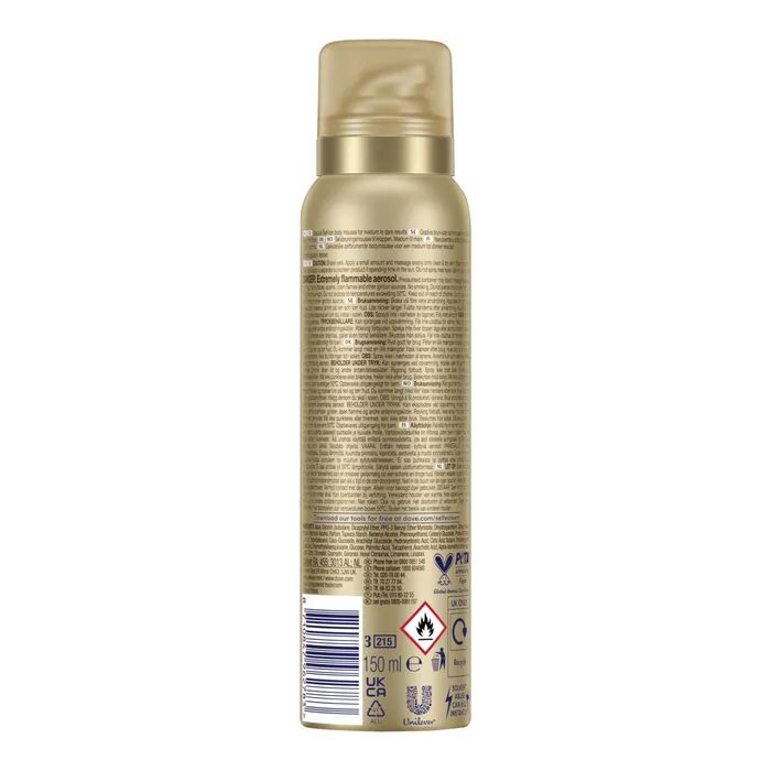 Автозасмага Dove Body Love Summer Revived Мус для тіла Від середнього до темного 150 мл (8710847962783) зображення 2
