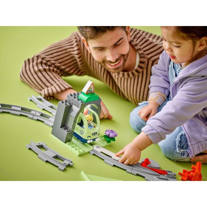 Конструктор LEGO DUPLO Town Додатковий набір. Залізничний тунель і колії (10425) зображення 10
