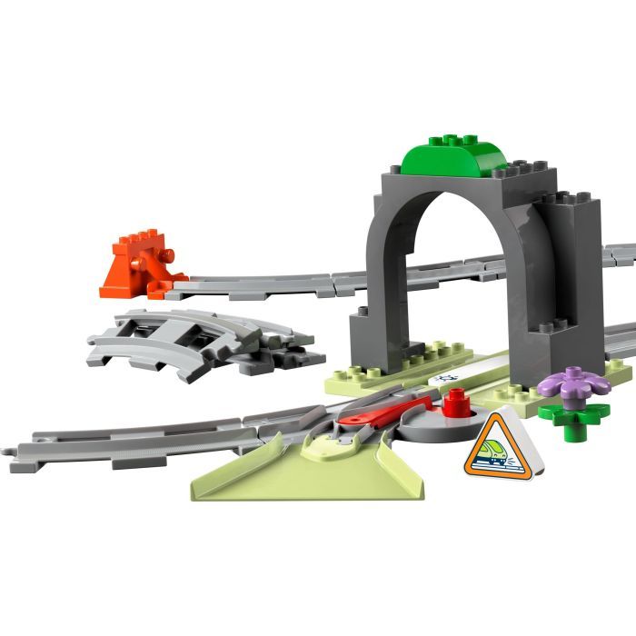Конструктор LEGO DUPLO Town Додатковий набір. Залізничний тунель і колії (10425) зображення 2