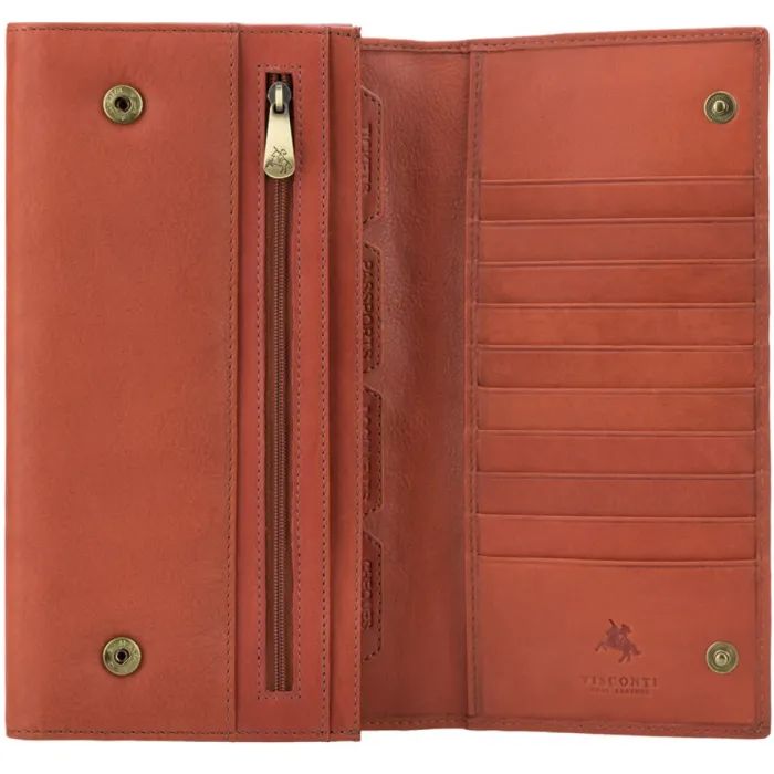 Портмоне Visconti Дорожнє 1179 Polo Brown (1179 BRN) зображення 2