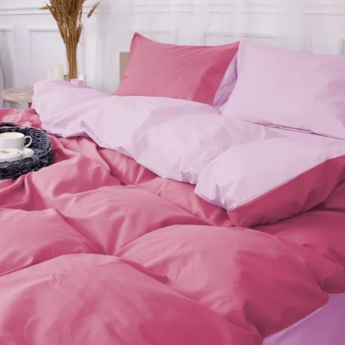 Постільна білизна MirSon Poplin Line 018 + 041 Dahlia 110x140 (2200006277439) зображення 3