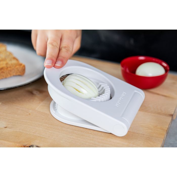 Яйцерізка KitchenAid Universal 15 см біла (KQG135OHWHE) зображення 4