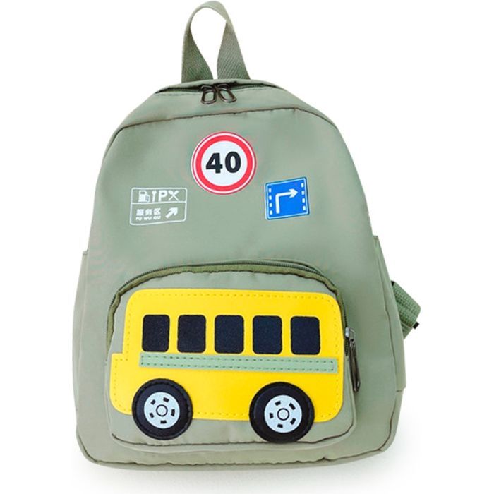 Рюкзак дитячий Evo-kids Small Bus Green (2418-7 Green Bus)