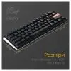 Клавиатура Ducky One 3 Mini Cherry MX Silent Red RGB UA USB Black (DKON2161ST-SUAPXCLAWSC1) изображение 11
