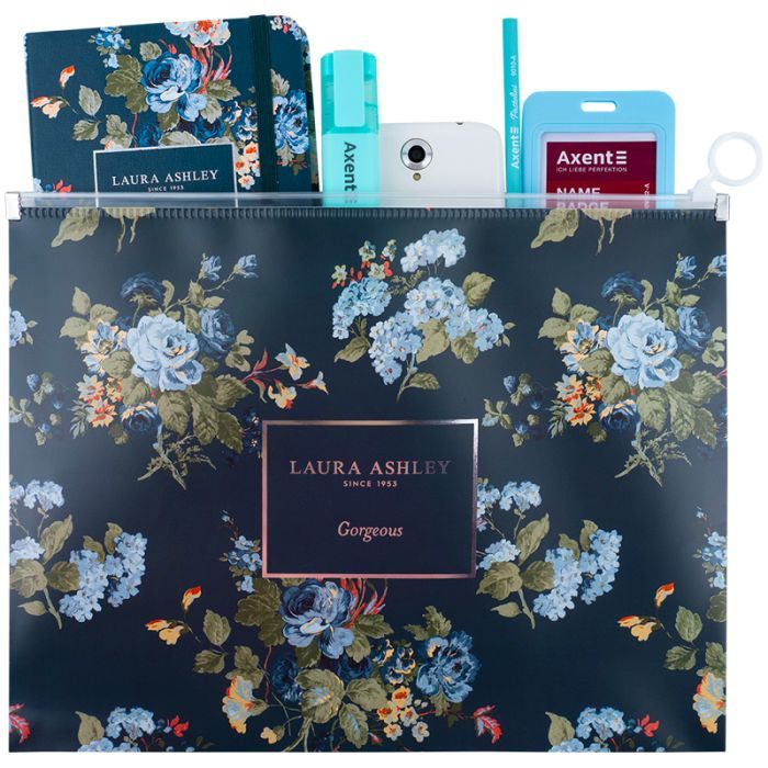 Папка на молнии Axent zip-lock А4 Laura Ashley, Gorgeous (1497-31-A) изображение 3