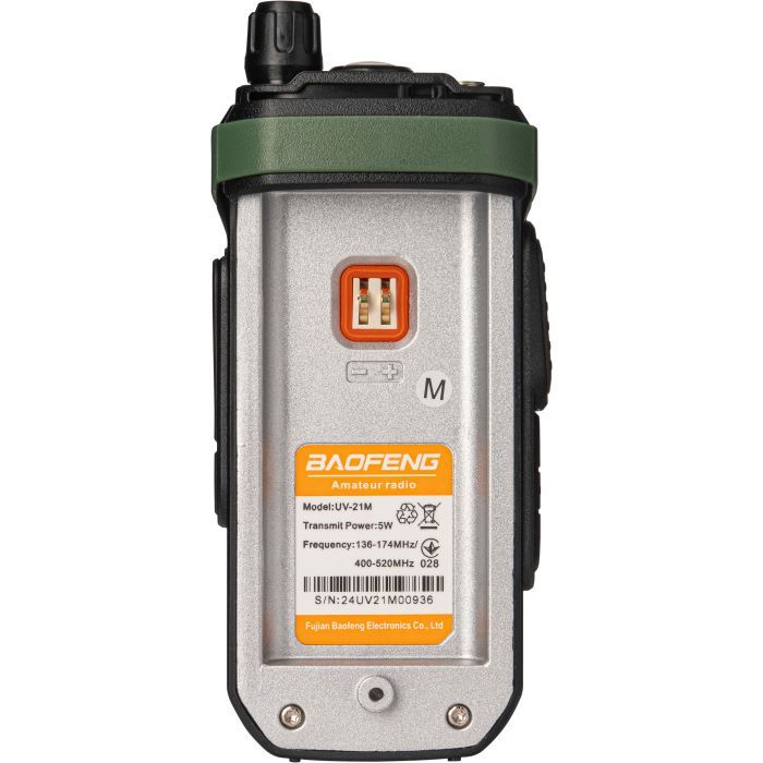 Портативная рация Baofeng UV-21M Green изображение 7