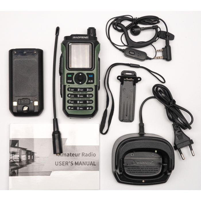 Портативная рация Baofeng UV-21M Green изображение 9