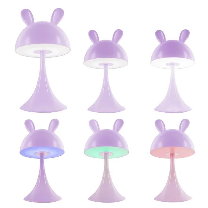 Ночник Kite Светильник LED с аккумулятором Simple Bunny, белый (K25-317-1-1) изображение 4