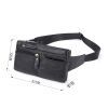 Сумка Vintage На пояс Чорна (14735) зображення 3