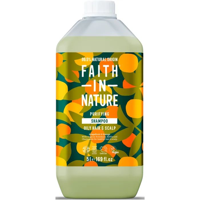 Шампунь Faith in Nature Натуральний З грейпфрутом та апельсином 400 мл (708002401619)
