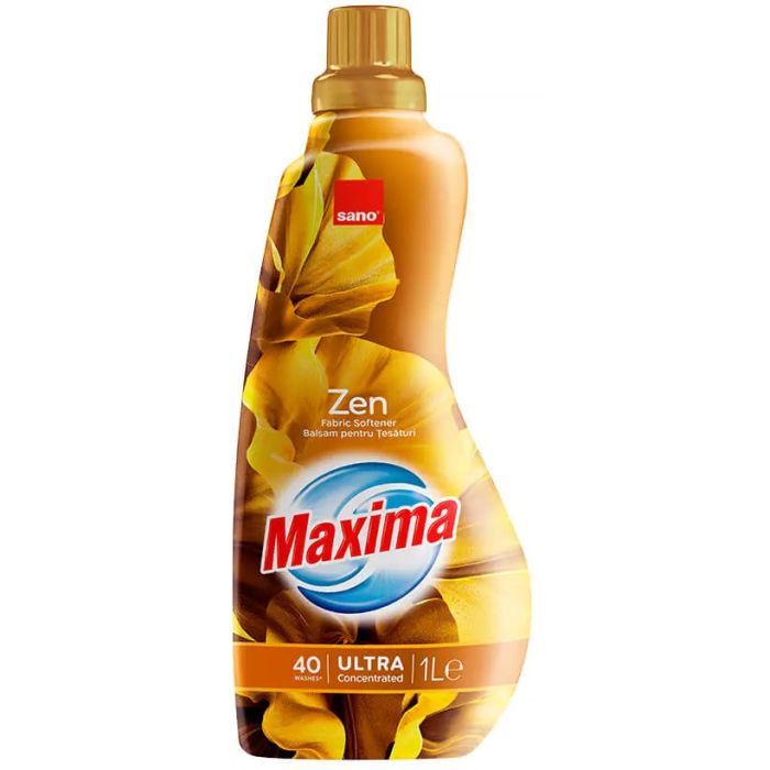 Кондиционер для белья Sano Maxima Zen Суперконцентрированный смягчитель 1 л (7290102992843)