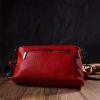 Сумка Vintage Из натуральной кожи Красная (22102) изображение 10