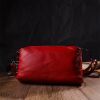 Сумка Vintage Из натуральной кожи Красная (22102) изображение 9