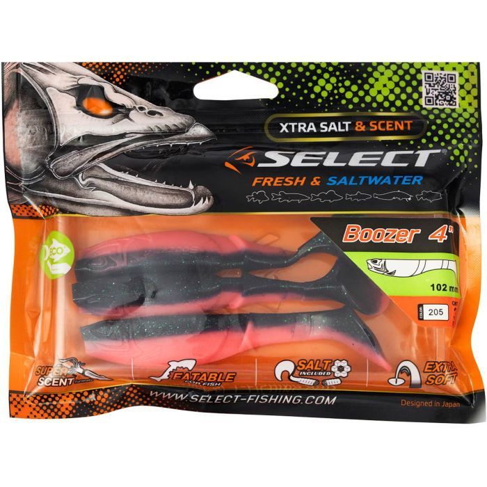 Силікон рибальський Select Boozer 4" 900 (3 шт/уп) (1870.32.42) зображення 2