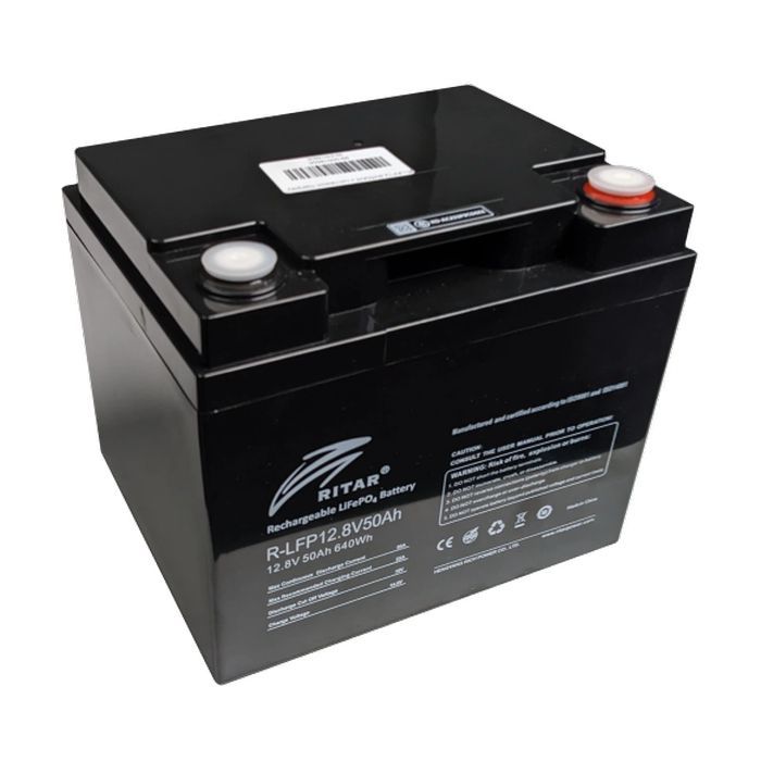 Батарея LiFePo4 Ritar R-LFP 12.8V 50Ah Bt (R-LFP12.8V50AH)