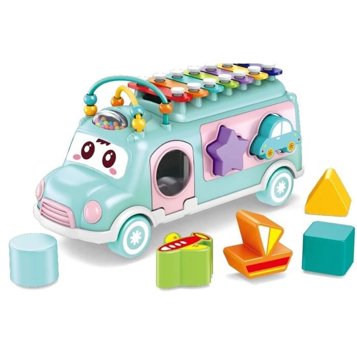 Розвиваюча іграшка Iggy Ziggy сортер MUSIC BUS (3858894670963)