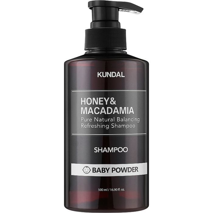 Шампунь Kundal Honey & Macadamia Shampoo Baby Powder 500 мл (8809568740425)