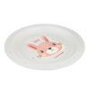 Тарілка дитяча Canpol babies CUTE ANIMALS пластикова, рожева рожевий (4/411_pin2) зображення 2