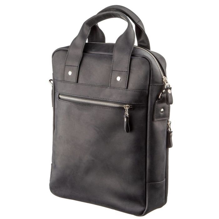 Сумка Shvigel Под А4 матовая Черная (11169) изображение 2