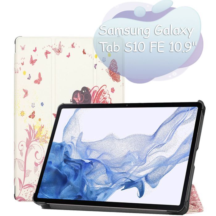 Чехол для планшета BeCover Smart Case Samsung Galaxy Tab S10 FE (SM-X520/SM-X526) 10.9" Dont Touch (713284)