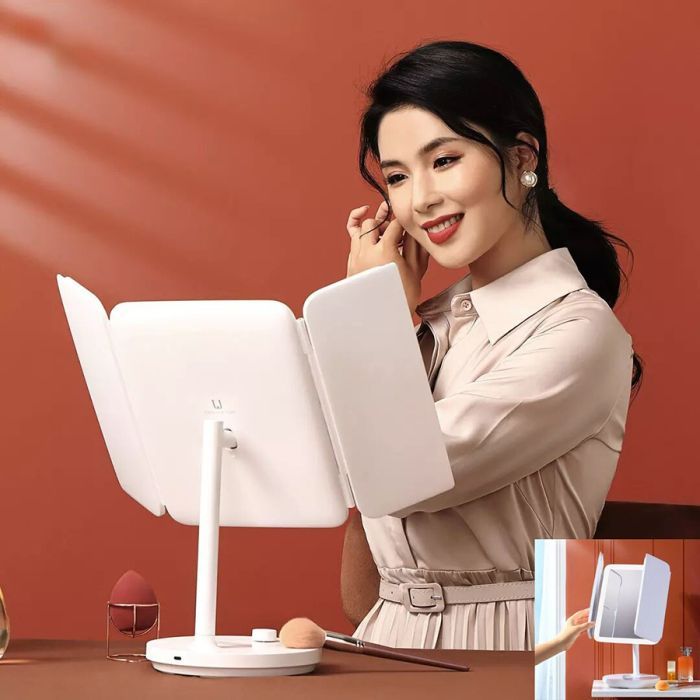 Зеркало Xiaomi LED Lighted Makeup Mirror (NV536) изображение 8