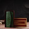 Портмоне Canpellini З натуральної шкіри Зелене (21701) зображення 10